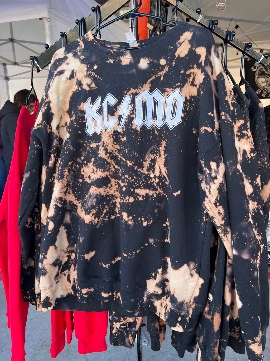 Commandeer Clothing KC/MO Bleached Sweatshirt
