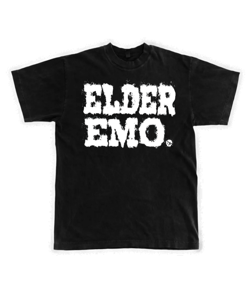 Elder Emo Tee - Black & White