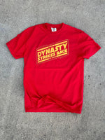 Commandeer Clothing Dynasty Strikes Back to Back Tee - Red