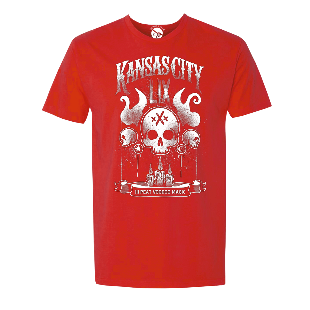 Commandeer Clothing KC Voodoo Magic Tee - Red